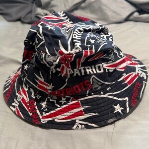Patriots Themed Bucket Hat